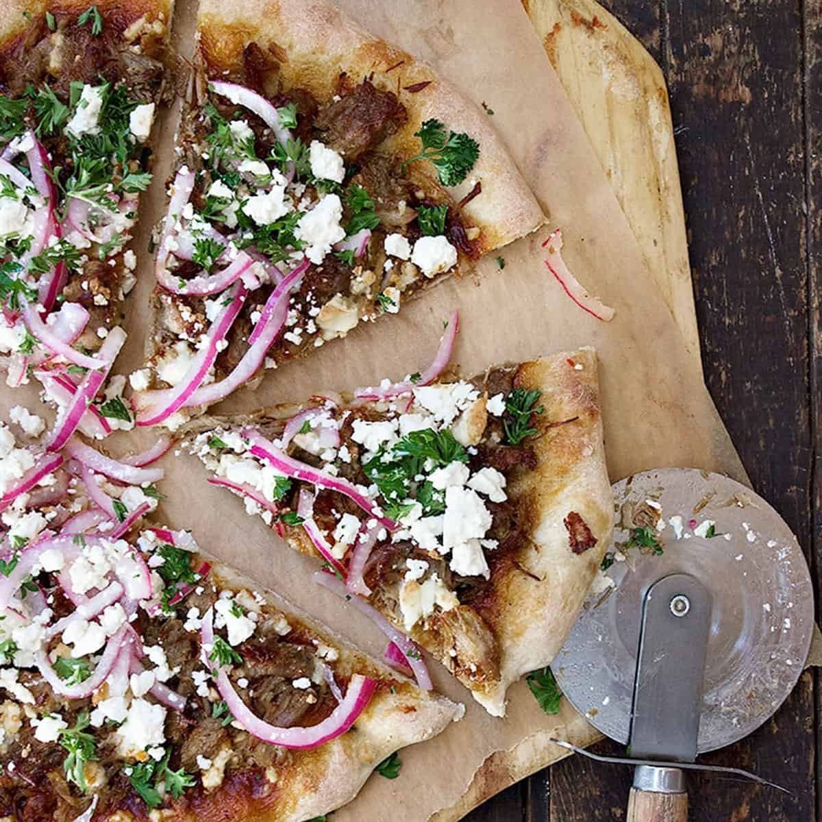 Carnitas Pizza 10'